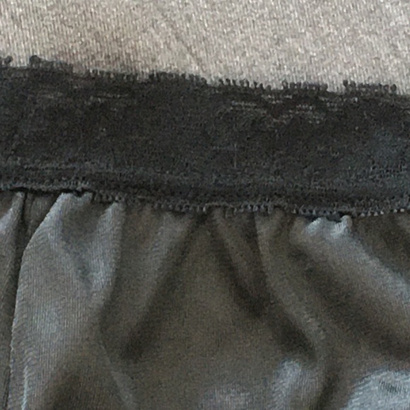 Vintage FRENCH MAID Half Slip black lace - Picture 9 of 14